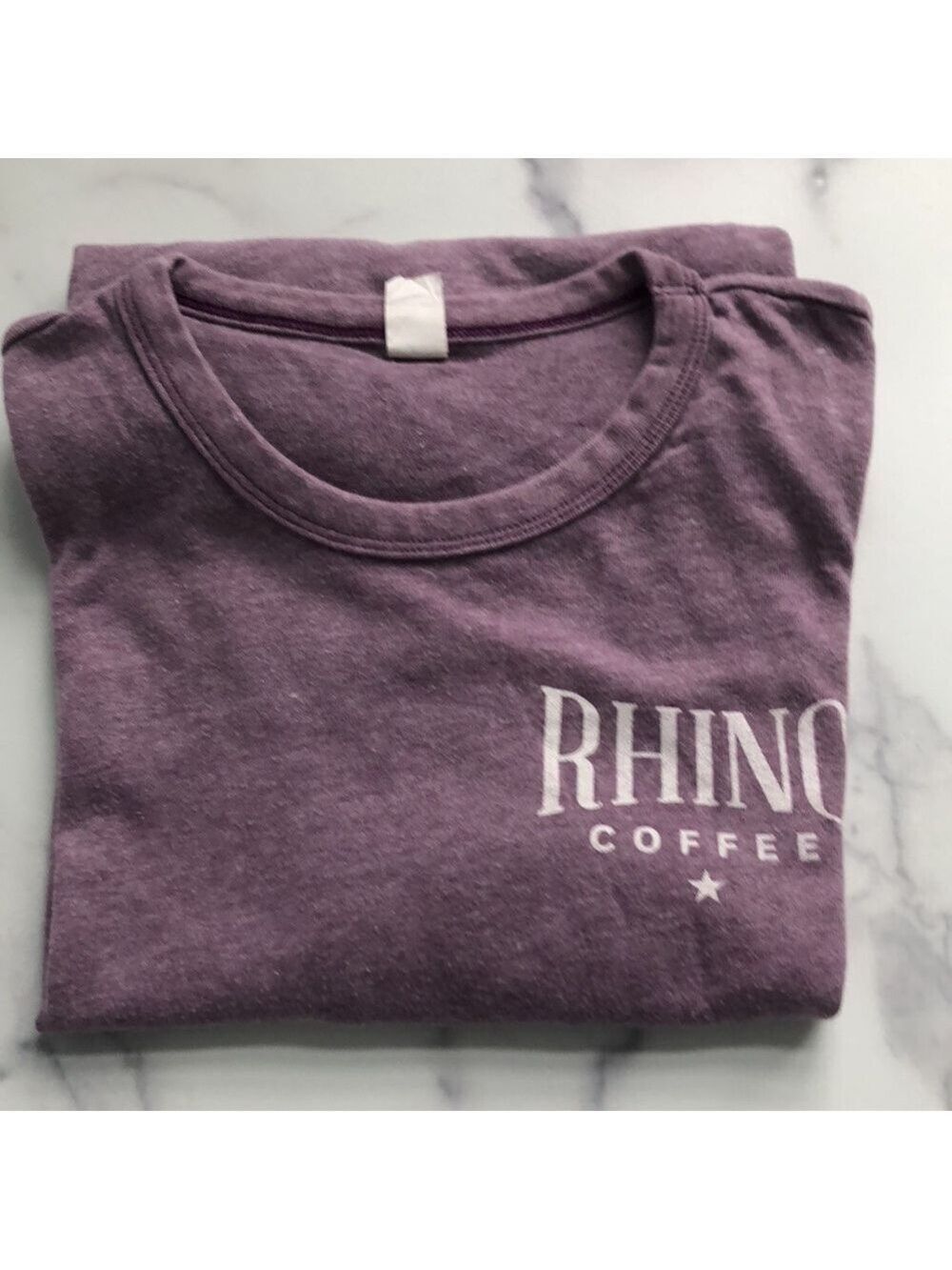 Rhino Coffee Short Shirt Comfort Stretch Size Medium Unisex - Picture 10 of 12